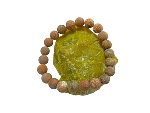 Bracelet jaspe araignée extensible : fini les fermoirs difficiles, taille réglable