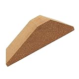 Anneome Bloque En Cuclillas Herramienta para Estirar Pantorrillas Pedales De Ejercicio Rampa para Sentadillas con Talón Elevado Cuña Elástica De Pantorrilla Muñequera De Yoga Corcho