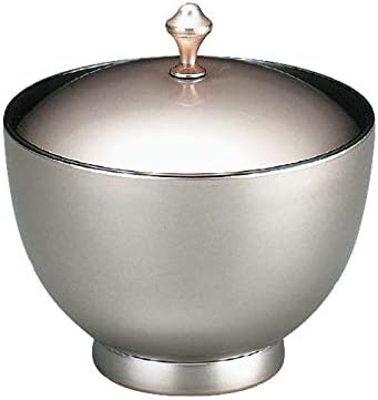 Soup Bowl, Silver, 11.2 fl oz (335 cc), Gosho Kuruma Bowl, Transparent Silver 5-194-3