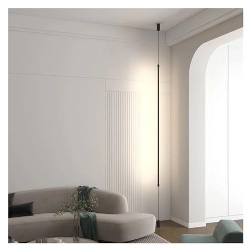 Lampadaire long moderne avec éclairage de chevet de la chambre
