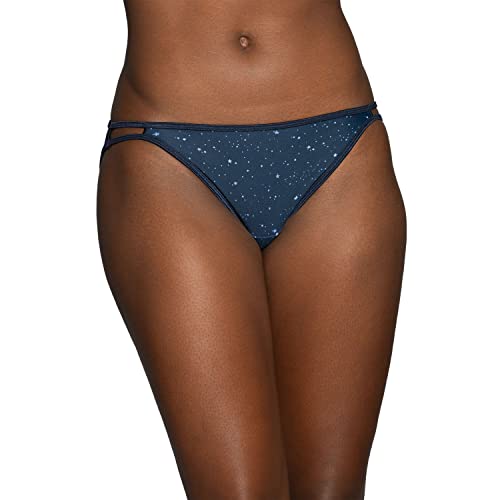 Image of Vanity Fair Women's Illumination String Bikini Panties, Silky Stretch & Satin Trim
