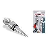 Set de 2 tapones. Set 2 Tapones Inox Botella Vino marca QUTTIN
