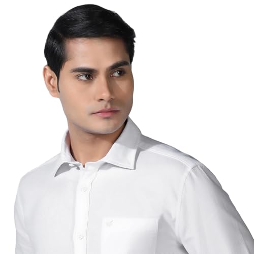 Image of blackberrys Men Solid Shirt with Structured Design, Full Sleeves and Clean Finish | Designed for Office Routine, Workplace Styling and Professional Settings