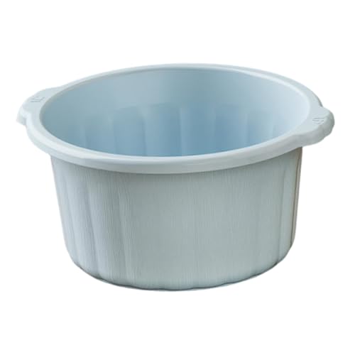 Milageto Vasca per pediluvio per piedi in ammollo, vasca per pediluvio, casa, robusta, per massaggio portatile SPA per uso domestico, Blu