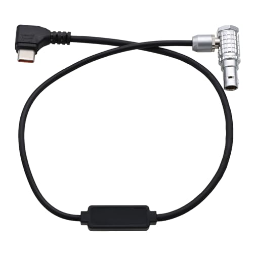 Cable de control para Komodo X y DJI RS 4 Pro con conector USB-C a ángulo recto de 9 pines 2