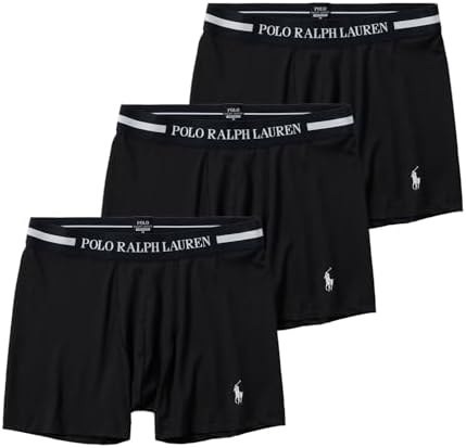 ラルフ ローレン　 Amazon | 【国内正規品】 （3枚組）Wicking ワンポイントロゴ 3P Boxer