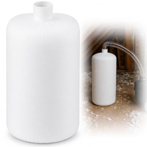 Pangda 1 Pack Insulation Removal Vacuum Bags Heavy Duty 75 Cu ft,White