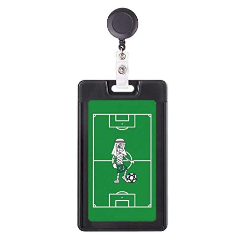 Porte-badge rétractable Mummy football Arabie saoudite anti-perte de carte