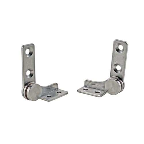 Charnière à couple anti claquement pivot arrêt libre inox pour bloquer une porte à tout angle - 4