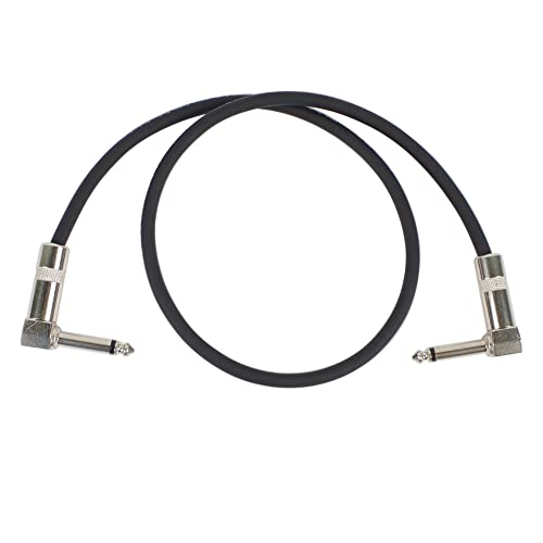 LKJYBG Cabo de guitarra, cabo de pedal de efeito de guitarra, conector de 60 cm, cabo adaptador de c