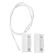 Zetiling Wired Security Window Door Contact Sensor, NC NO Type Wired Magnetic Security Alarm Detector Reed Switch