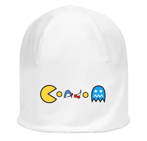 Bonnet souple unisexe coton fin blanc protège le cuir chevelu sensible