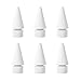 Pencil Tips Replacement for Apple Pencil 1st Gen 2nd Generation (6 Pack), Pen Nibs Compatible with iPad Pencil.