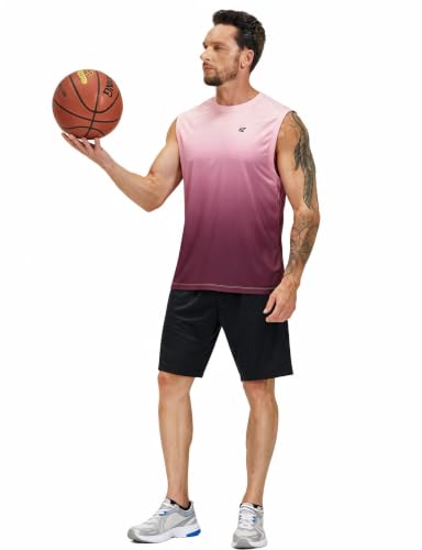 Image of EZRUN Men's Workout Sleeveless Shirts Quick Dry Muscle Swim Shirt Gym Fitness Running Beach Tank Tops