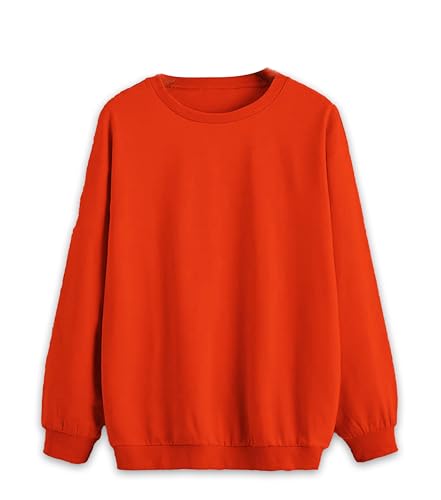 Image of Mack Jonney Solid Round Neck Cotton Fleece Sweatshirt for Men-VMACK639167