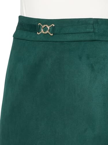 Kasper Women's Pull on Metal Trim Pencil Skirt3