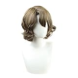 Cnstone シャイロック コスプレウイッグ 耐熱ウィッグ かつら ハロウィン仮装 文化祭 お祭り 学園祭 コスチューム ウィッグスタンド＋ネット付 (ファウスト)