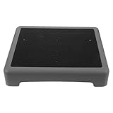 Conception ergonomique et confortable : grâce à sa forme incurvée avec repose-pieds, ce marchepied d'entrée offre un confort optimal, que ce soit pour se tenir debout ou s'asseoir, même lors d'une utilisation prolongée. il convient également aux tout-petits et aux personnes âgées