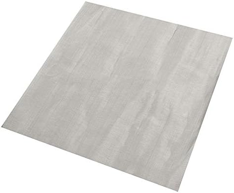 SS316L Stainless Steel Woven Wire Mesh High Strength Screening Sheet Filter 18x30cm 400 Mesh for Machinery Manufacture