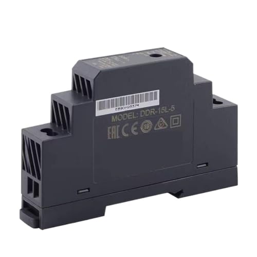 Convertisseur DC-DC DDR-15L-5 bloc alimentation découpage rail DIN 5V 3A
