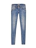 LTB Jeans Damen Skinny Jeans Julita X   High Waist SkinnyJeans mit Reißverschluss und Stretch   Julita X Lelia Jeanshose Blau 29W / 30L