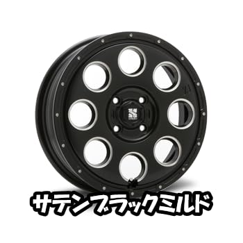 Amazon.co.jp: 【ホイールのみ 4本セット】 XTREME-J KK03 (14インチ