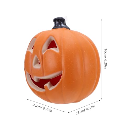 Lanterne citrouille LED décoration Halloween et lampe Jack-o-Lantern - 3