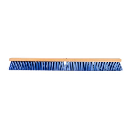 Restaurantware-BROOM HEAD ONLY: Clean Tek Professional 36-Inch Broom Head, 1 Heavy-Duty Push Cleaning Tool - Handle And Brace Sold Separately, Heavy Plastic Bristles, Wooden, Commercial Use