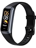 Qwyltxn Fitness Tracker 1,10' Screen Smartwatch Herren Damen, Fitnessuhr Smart Watch mit 24h...