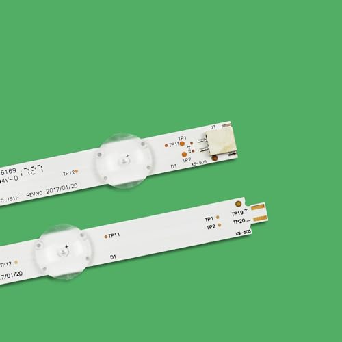 Tira de LED para televisión 43VLX7730SP luces traseras de diodos para recambio 6