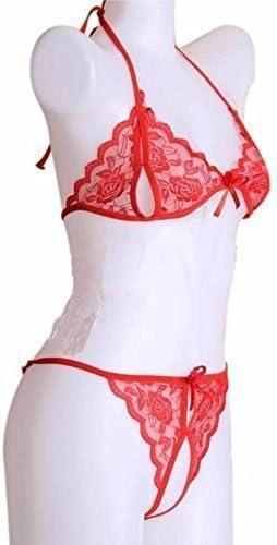 Image of SunFlux Women's Babydoll Nightwear, Babydoll Undergarments,Women's Honeymoon Dress, Women's Transparent Night Dress, Women's Nighty