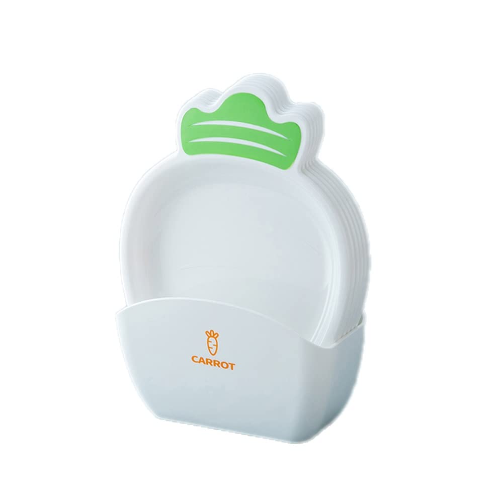 LUCBEI Ciotoline da Snack Otto piatto di snack di carote con base for casa ristorante snack snack snack tavolo snack snack caramelle for frutta seccata Piatti Snack Ceramica ( Color : B )