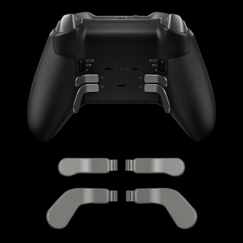 Image of 16 in 1 Metal Thumbsticks Suitable for Xbox One Elite Series 2, Elite Series 2 Core Controller Accessories Parts, 6 Metal Thumbsticks, 4 Paddles, 2 D-Pads and 4 Tool(Silver)