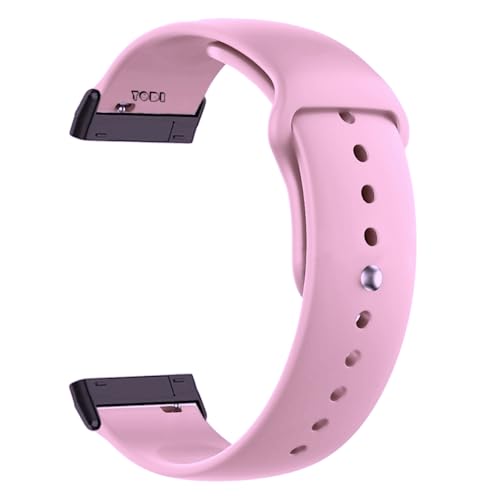Image of YODI Watch Band Compatible with Fitbit Versa 4 / Fit bit Versa 3 / Fitbit Sense /Sense 2 Band, Soft Replacement Silicone Wristband for Women Flexible Waterproof Sport Watch Strap for Men Large
