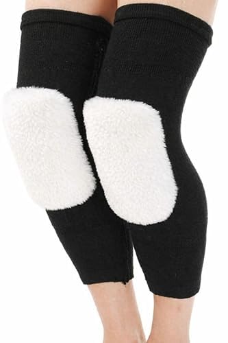 miyera Premium Woolen Long Socks taking extra care of knee, Compression,Soft Fur Lining – Designed for Winter Warmth, and Knee Protection especially of healthy curvy and slightly bulky legs-picture-30