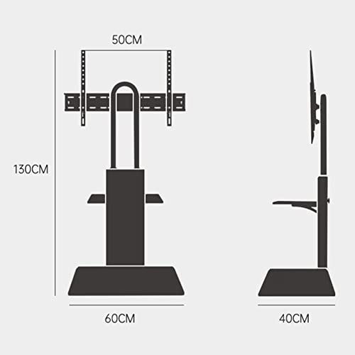 Soporte de piso giratorio para TV de 32 a 70 pulgadas miniatura 2