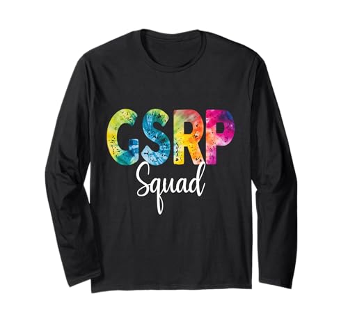 GSRP Squad Tie Dye Back To School women appreciation Long Sleeve T-Shirt