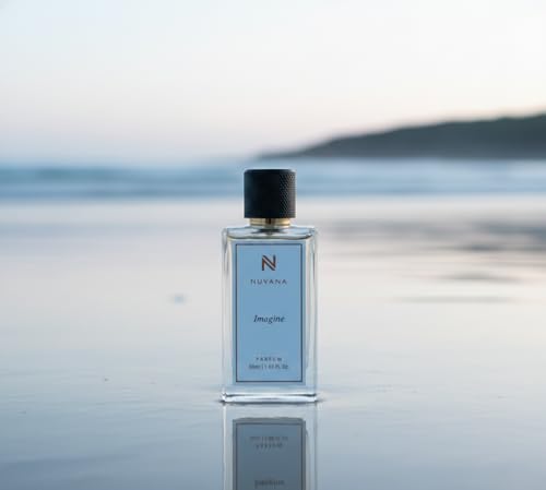 Image of Imagine Premium Perfume for Men & Women | Fresh Aquatic Citrus Fragrance | Long Lasting Parfum | Luxury Daily Wear Perfume for Office, Travel & Special Occasions | 50ml