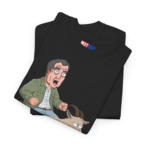 Funny Clarkson Farming & Goats Graphic Tee - Speed & Power Meme Cartoon T-Shirt - Cool TV Shows Gift for Men & Women3