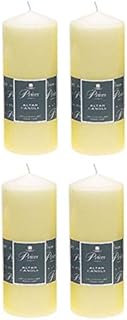 4 x Prices Ivory Altar Candle 200mm X 80mm 100 Hours Burn Time