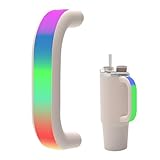 6 Colors LED Light-Up Tumbler Handle for Stanley 40oz/30oz Cups | Rechargeable Waterproof Handle Accessory For Outdoor, Camping,Parties,Home | Gift for Stanley Cup Lovers