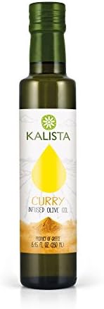 Kalista Curry Infused Olive oil, Curry, 8.45 Fluid Ounce