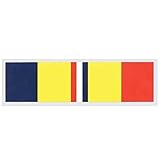 Honor Country Combat Action Ribbon 1.75'x3.75' Decal