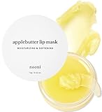 NOONI Applebutter Lip Mask with Shea Butter, Botanical Waxes, and Vitamins A,C & E | Moisturizing Overnight Lip Mask | Korean Skincare for Cracked Lip Repair | Cruelty-free, Formulated without Glutens and Parabens
