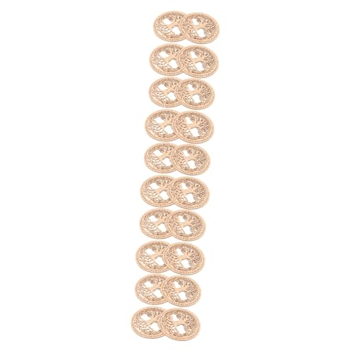 TOPBATHY 5 Juegos Almohadillas De Aislamiento Estera del Fregadero Estera De Secado De Cocina Protectores De Sartenes para Apilar Estera De La Máquina De Café Khaki De Madera 4 Uds * 5