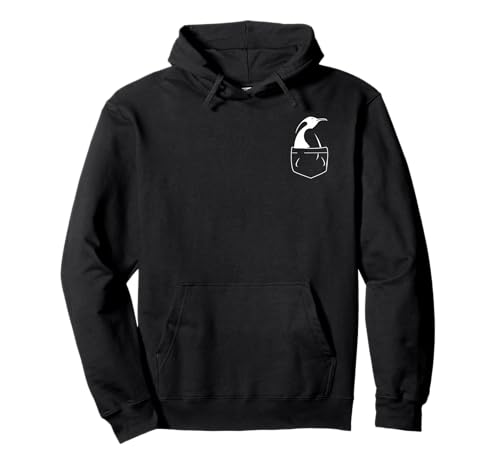 penguin logo pocket Pullover Hoodie