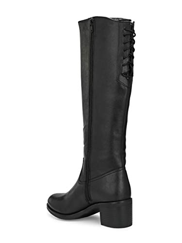Image of Delize Women's Black /Tan Knee Outdoor Boots
