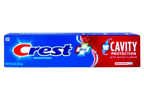Crest Toothpaste 8.2 Ounce Cavity Protect, Pack of 10