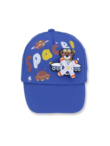 Image of PASSION PETALS Summer Dino Rockstar Baseball Cap for Kids Boys and Girls 2-4Years
