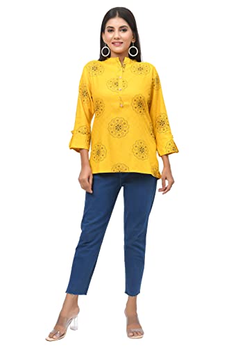 Image of Women's Rayon Anarkali Regular Fit Top